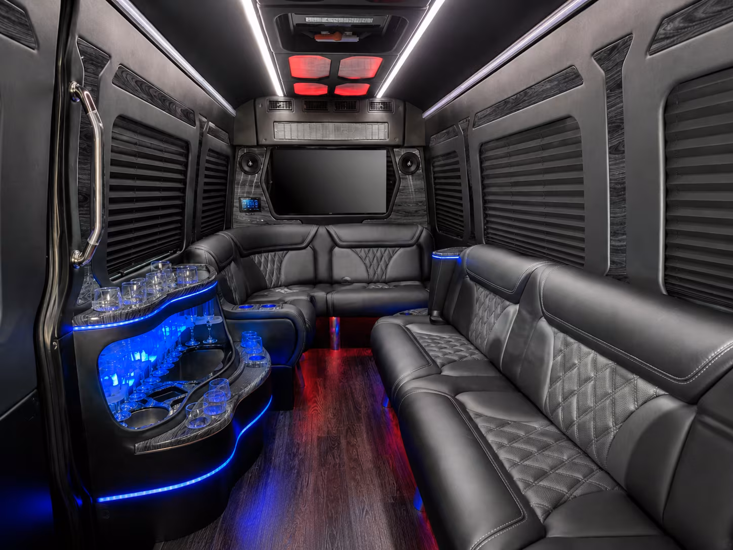 west new york 50 passenger party bus