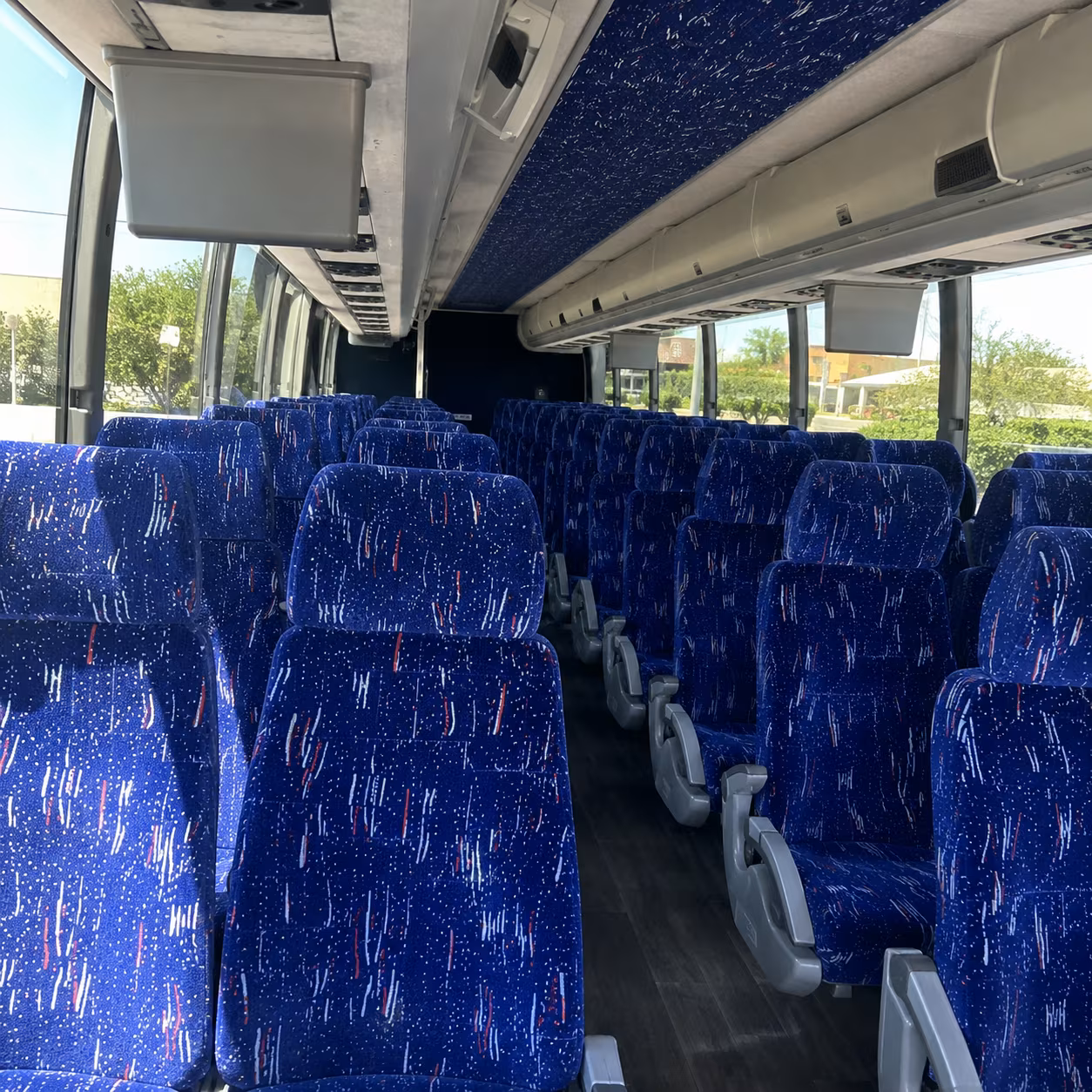 west new york charter bus rental inside