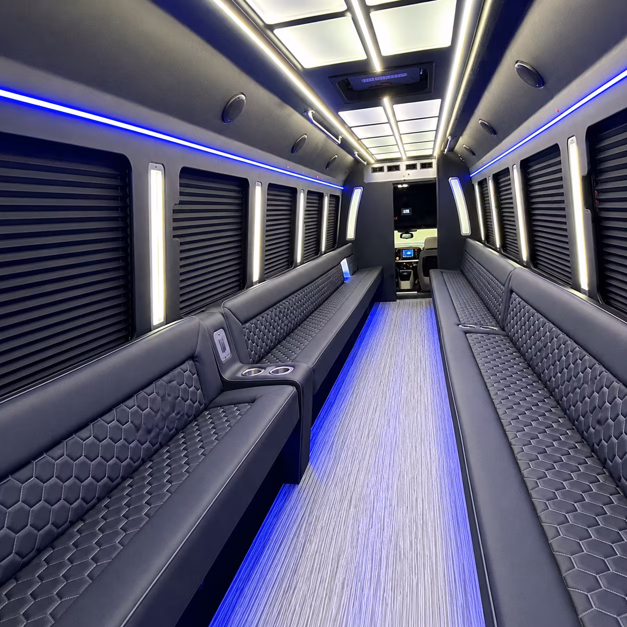 west new york party bus rentals inside